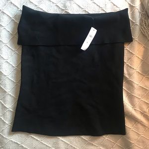 Never been used black off the shoulder blouse